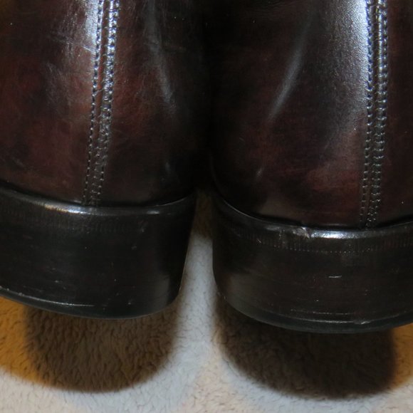 Tom Ford Brown Antiqued Whole Cut One Piece Oxfords 11TT main image 12